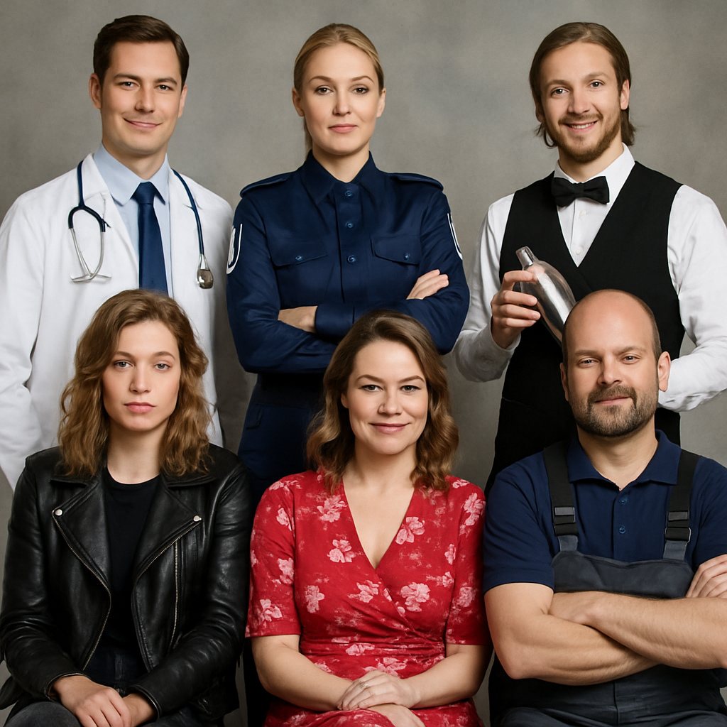 Salatut elämät rooleissa