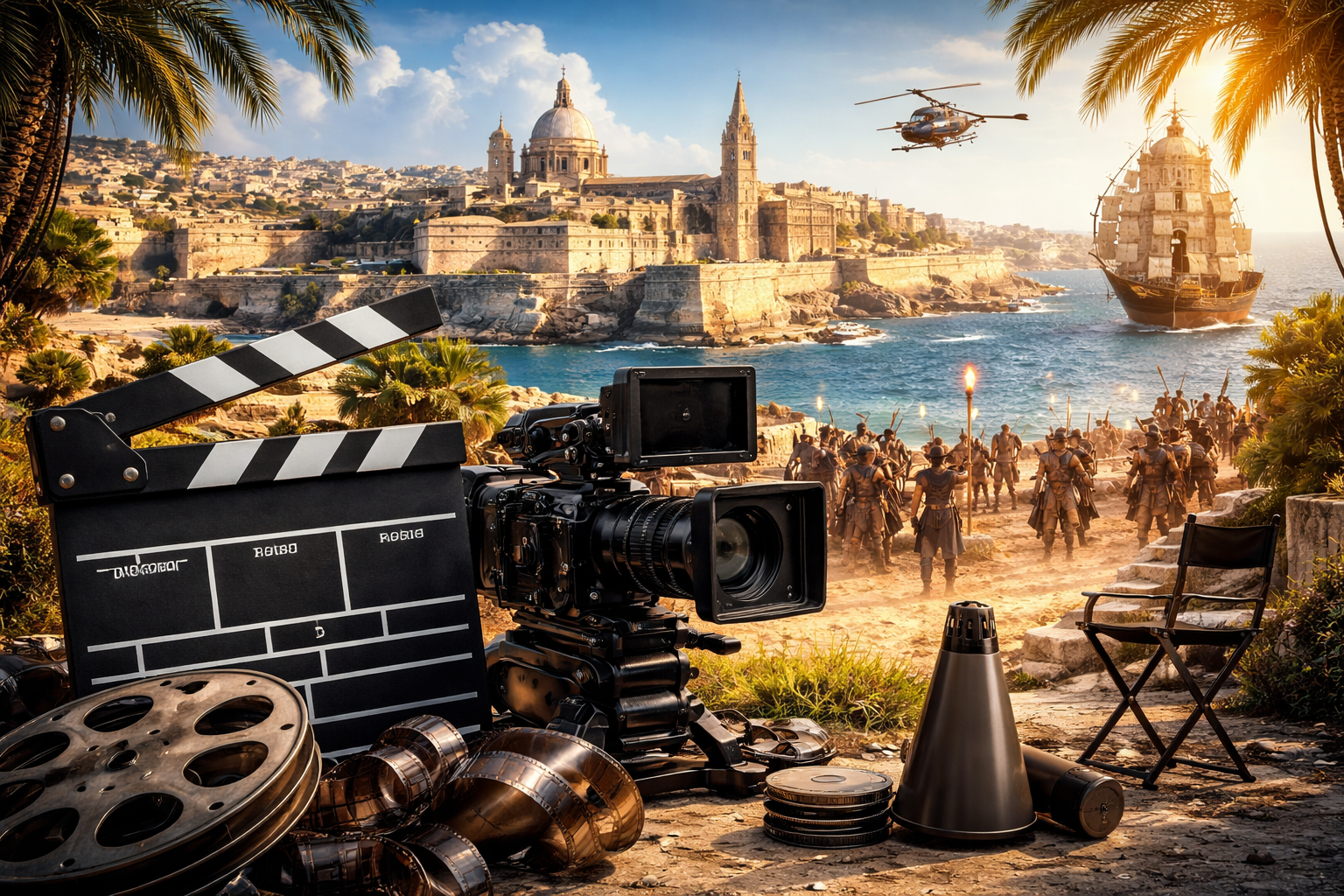 Nämä leffat ja TV-sarjat kuvattiin Maltalla